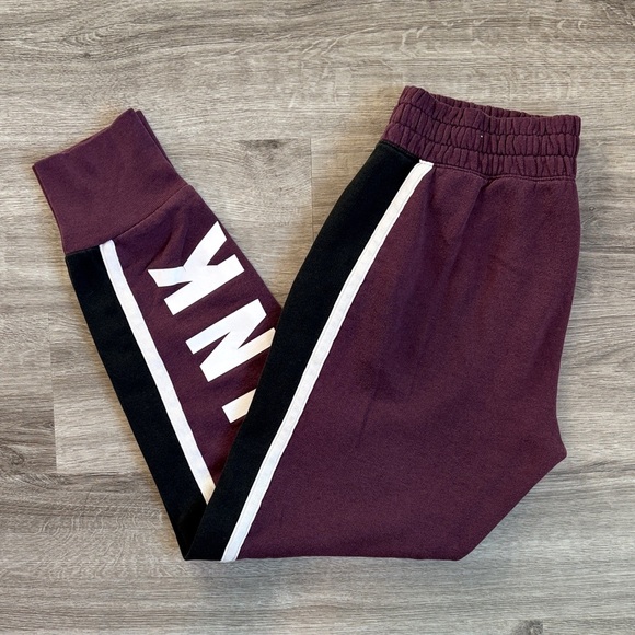 PINK Victoria's Secret plum sweatpants - Picture 4 of 7